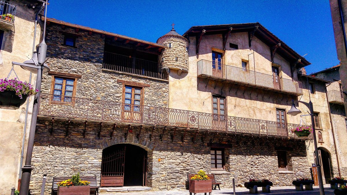 Casa d'Areny-Plandolit, the 17th-century noble house museum in Ordino, Andorra