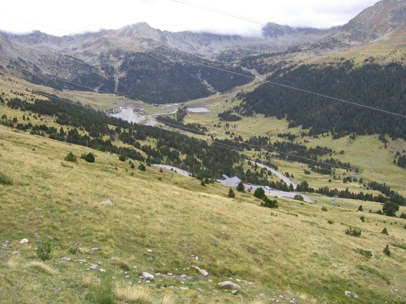 A high green valley in Andorra, linked to the capital by the national bus network