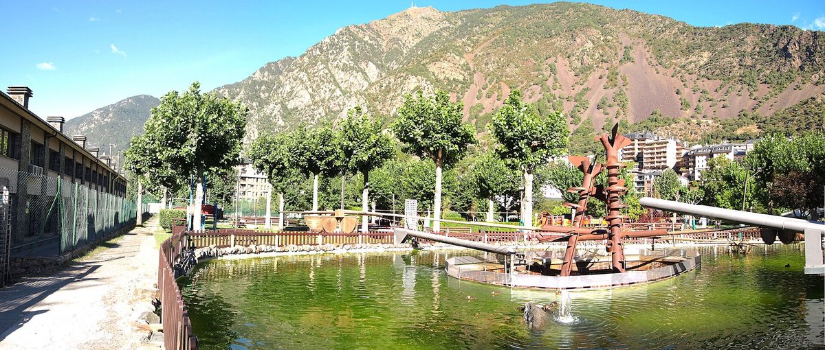 Parc Central in Andorra la Vella - the green heart of the capital most day trips from Barcelona never see