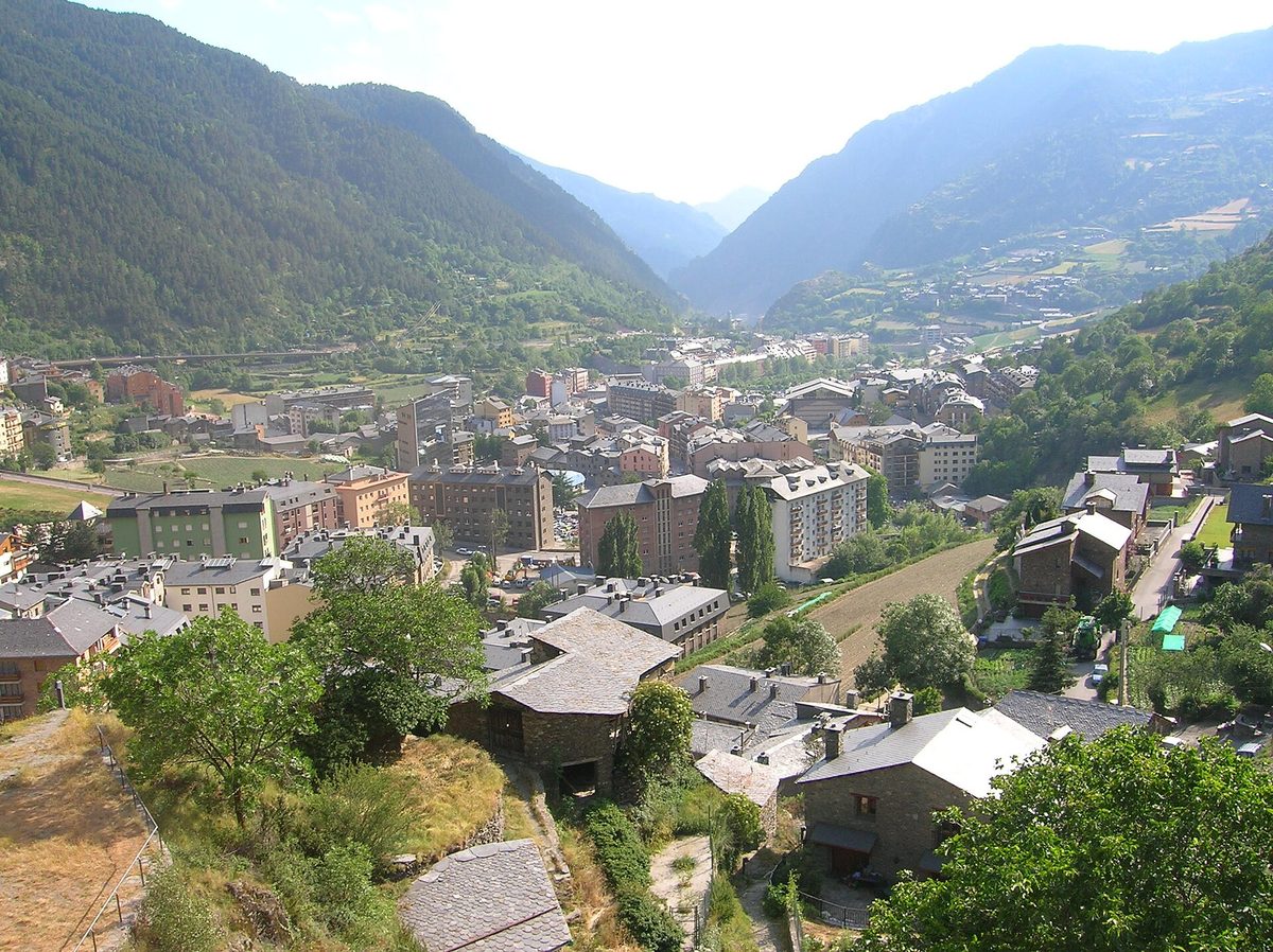 The valley at Encamp, the kind of Andorran scenery a rushed day trip drives straight past