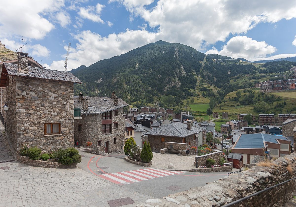 The high valley around Canillo, the largest Andorran parish by area at 121 square kilometres